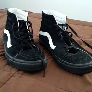 Van's suede high top shoes size 13